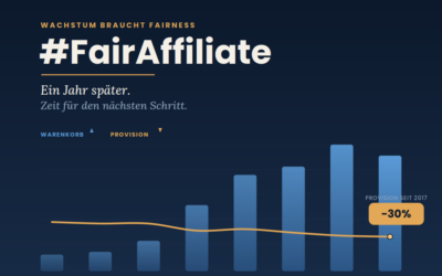 FairAffiliate – Ein Jahr später